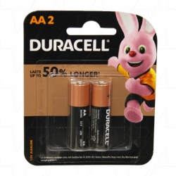 DAS S1628A DURACELL AA TWIN PACK BATTS 1YR  50000-027