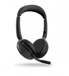 JABRA WIRELESS EVOLVE2 65 FLEX MS STEREO BT HEADSET W/CHARGING STAND + LINK380A, USB-A 26699-999-989