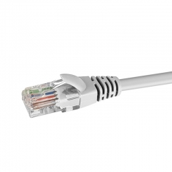DATAMASTER S115018 CAT6 WHITE PATCH LEAD 3M 5YR