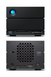 LACIE 2BIG DOCK V2 20TB 550MB/S, USB-C, THUNDERBOLT 4, DP, CARD READER, 5YR STLG20000400