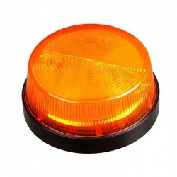SECOR S3415A AMBER STROBE WATERPROOF 12/24VDC HIGH INTENSITY LED 1YR S114641