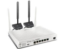 DrayTek Vigor 2865L, Multi WAN Router with a Cat6 4G LTE SIM slot, 1 x GbE WAN/LAN, and 3G/4G USB WAN port for Load Balancing and Fail-over, 5 x GbE LANs, Object-based SPI Firewall, CSM, QoS, 32 x VPNs, 16 x SSL VPNs, and support VigorACS 2