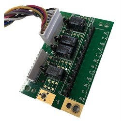 TECOM S5019 PANEL 4 WAY RELAY CHALL 2YR