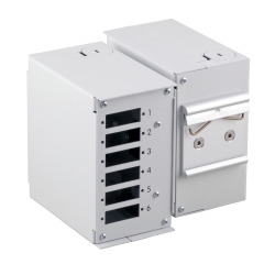 Splice Distributor with Metal Casing For Din-Rail 017.121.0501