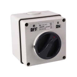 4C | Surface Switch IP66 1Pole 250V 20A 040.000.0134