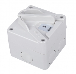 4C | Weatherproof Switch 1 pole IP66 250V 16A 040.000.0225