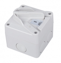 4C | Weatherproof Switch 2 pole IP66 250V 16A 040.000.0245