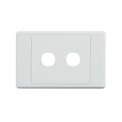 4C | Ultima 2 Gang Switch Cover - White 040.000.0332