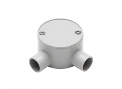 4C | Junction Box 25mm 2 Way Right Angle - 10 Pack 040.040.0381
