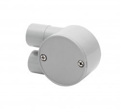 4C | Junction Box 20mm 2 Way U type - 10 Pack 040.040.0382