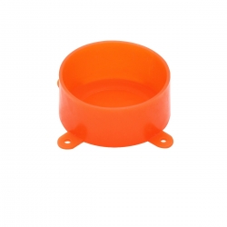 4C | Orange Disposable junction box Lid With Lugs - 20 Pack 040.040.0398