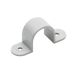 4C | Plastic Saddle 20mm Grey - 100 Pack 040.040.0403