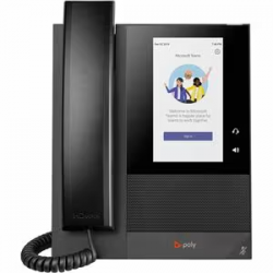 HP Poly CCX 400 IP Phone - Corded - Corded - Desktop, Wall Mountable - Black - 24 x Total Line - VoIP - 12.7 cm (5") LCD - 2 x Network (RJ-45) - PoE Ports 848Z8AA