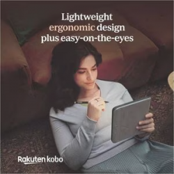 Kobo Libra Colour Digital Text Reader - Black - 24000 Book(s) - 32 GB Flash - 7" Display - Touchscreen - 1264 x 1680 - Wireless LAN - Bluetooth N428-KU-BK-K-CK