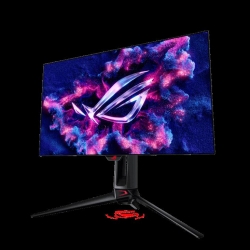 ASUS 27" (16:9) WOLED QHD, 0.03MS, 480Hz, DP, HDMI(2), USB(2), G-SYNC, H/ADJ, TILT, 3YR PG27AQDP