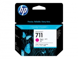 HP 711 3-PACK 29-ML MAGENTA DESIGNJET INK CARTRIDGE - T120/T520/T125/T130/T525/T530 CZ135A