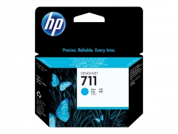 HP 711 29-ML CYAN DESIGNJET INK CARTRIDGE - T120/T520/T125/T130/T525/T530 CZ130A