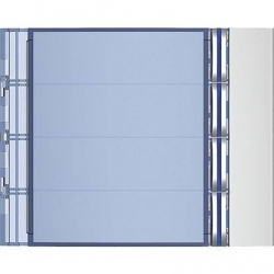 BTICINO S4067A 352041 4PB FRONT COVER ALMTL 1YR