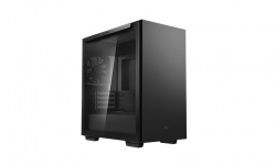 Deepcool MACUBE 110 Black Minimalistic Micro-ATX Case, Magnetic Tempered Glass Panel (R-MACUBE110-BKNGM1N-G-1)