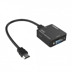 Simplecom CM102 HDMI to VGA + Audio 3.5mm Stereo Converter (CM102)