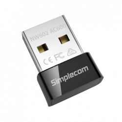 Simplecom NW602 AC600 Dual Band Nano USB WiFi Wireless Adapter (NW602)