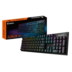 Gigabyte AORUS K1 Aorus Cherry Red Mechanical keyboard/RGB Fusion (per key) (GK-AORUS-K1)