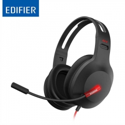 Edifier G1 USB Professional Gaming Headset with Microphone - Noise Cancelling Microphone, LED lights (G1-BK)
