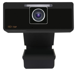 HIGH QUALITY FULL HD 720P USB2.0 WEBCAM BLACK (AWCINTWCFH720P)