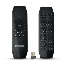 Simplecom RT150 2.4GHz Wireless Remote Air Mouse Keyboard with IR Learning (RT150)