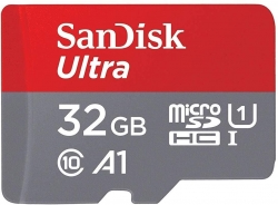 SANDISK Micro SDHC Ultra UHS-I Class 10 , A1, 120mb/s No adapter (SDSQUA4-032G-GN6MN)