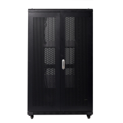 4Cabling 27RU 800mm Wide x 1000mm Deep Server Rack with Bi-Fold Mesh Doors (002.001.2790)
