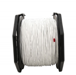 4Cabling 6 Core 14/020 Shielded, 200m Security Cable - White - LSZH (007.003.0020)