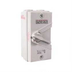 4C Weatherproof Isolator Four Pole 440V  20A IP66 (040.000.0250)