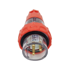 4C Industrial Straight Plug 250V 3 round Pin 20A (040.000.0265)