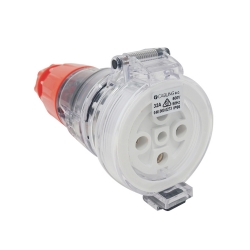 4C Industrial Extension Socket 500V 5Pin 32Amp (040.000.0273)