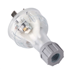 4C Rewireable Plug 240V 10A Clear - 10 Pack (040.000.0343)