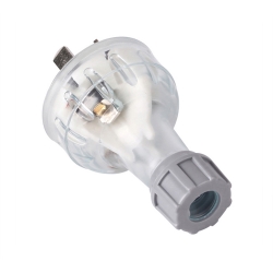 4C Rewireable Plug 250V 15A Clear - 10 Pack (040.000.0344)