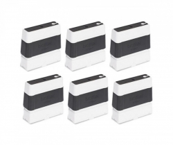 Brother 22X60mm Black Stamp - BOX OF 6