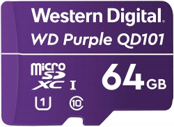 Western Digital WD Purple 64GB MicroSDXC Card WDD064G1P0C 24/7 -25 C to 85 C
