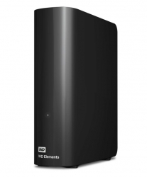 Western Digital WD Elements Desktop 12TB USB 3.0 3.5' External Hard Drive - WDBBKG0120HBK-AESN