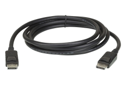 Aten 4.6m DisplayPort Cable, supports up to 4K (3840 x 2160 @ 60Hz), DP 1.2, High Bit Rate 3 (HBR3) bandwidth of 21.6 Gbps 2L-7D04DP