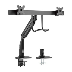 Brateck Dual Monitors Select Gas Spring Aluminum Monitor Arm LDT43-C021