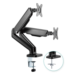 mbeat activiva ErgoLife Dual Monitor Screen Steel Gas Spring Monitor Arm ACA-MMA-DGC01K