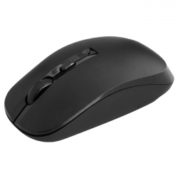 CLiPtec SMOOTH MAX 1600DPI 2.4GHZ WIRELESS OPTICAL MOUSE - Black (AMSRZS801BK)