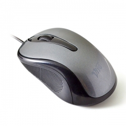 CLiPtec VIVA 1000DPI USB OPTICAL MOUSE - Grey (AMSRZS961GY)