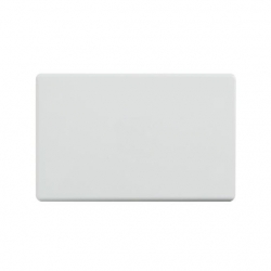 4C | Elegant Blank Rigid Cover Plate (040.0.0112)