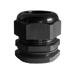 4C | 50mm Nylon Cable Gland Long Threaded with Washer - 2 Pack (040.050.0045)