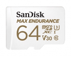 SanDisk 64GB MAX High Endurance microSDHC Card  (SDSQQVR-064G-GN6IA)