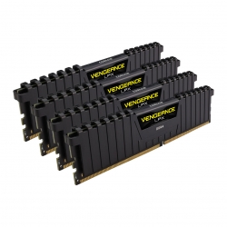 Corsair Vengeance LPX 64GB (4x16GB) DDR4 3200MHz C16 XMP 2.0 Desktop Gaming Memory Black (CMK64GX4M4E3200C16)