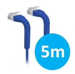 UniFi patch cable with both end bendable RJ45 5m - Blue (UC-Patch-5M-RJ45-BL)